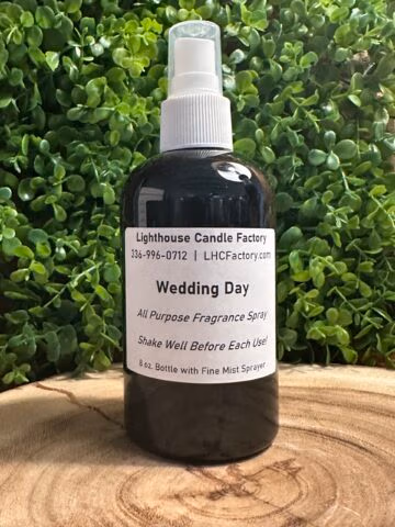 wedding day spray