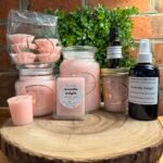 The Lighthouse Candle Factory's exclusive, limited edition, Amaretto Delight fragrance collection.