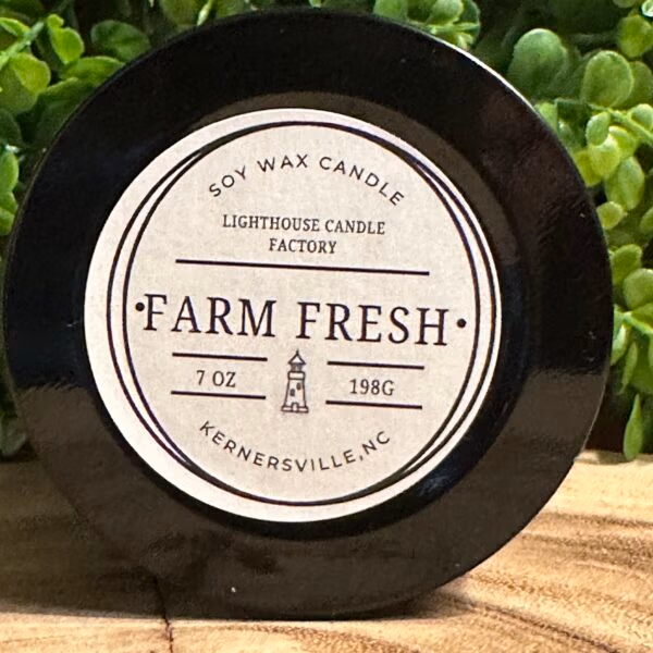 Farm Fresh 7oz Soy Candle