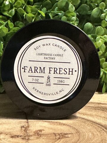 Farm Fresh 7oz Soy Candle