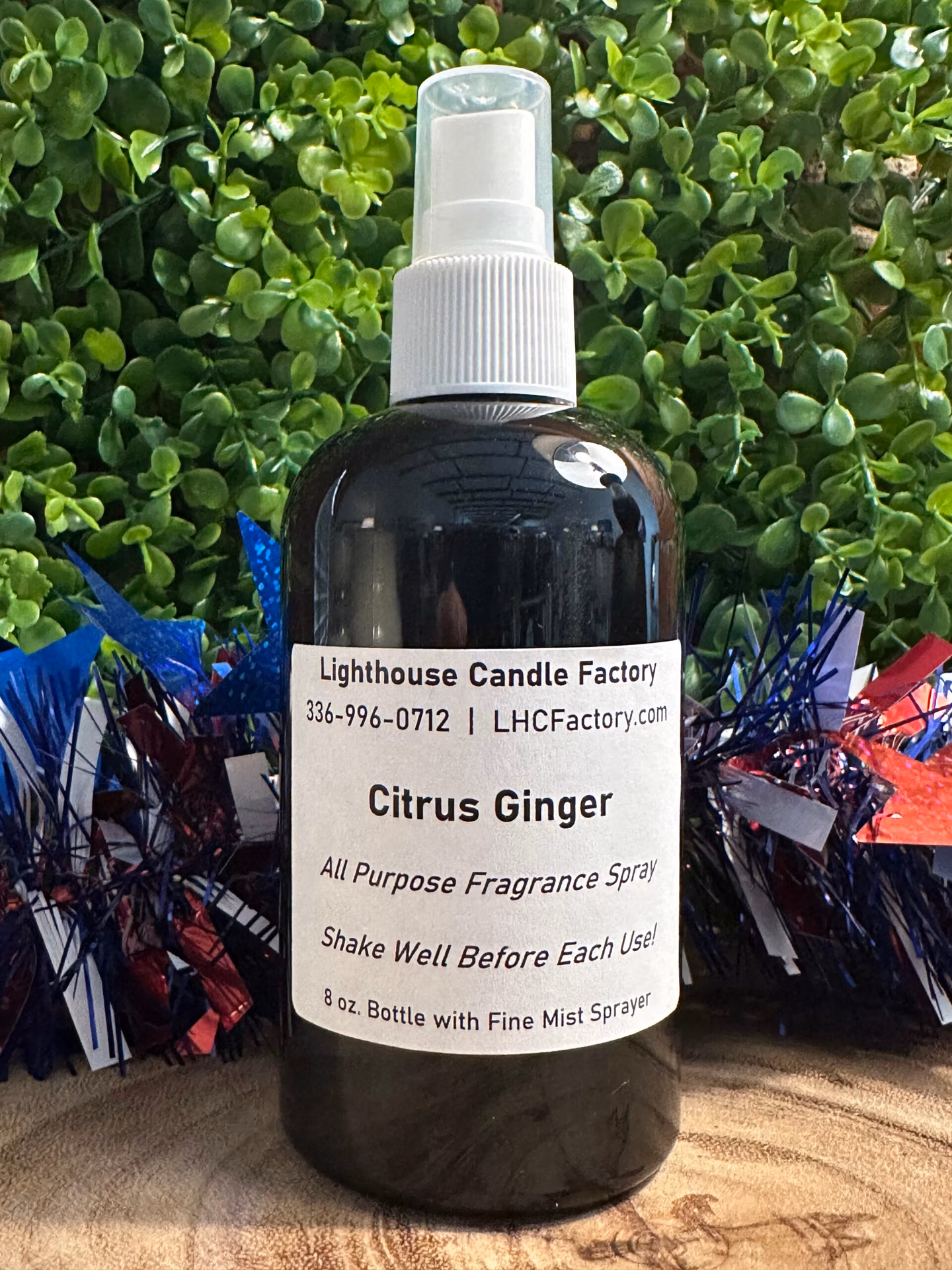 citrus ginger spray