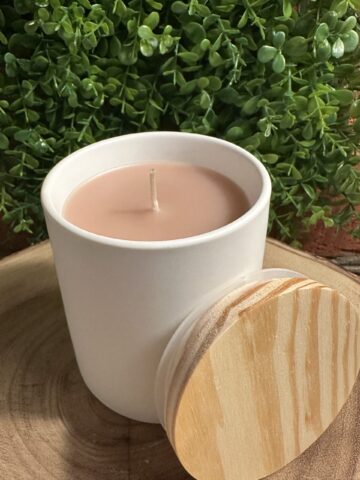 mocha brew 12oz modern white tumbler