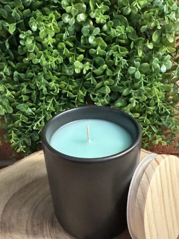 ocean drive 12oz ceramic tumbler black