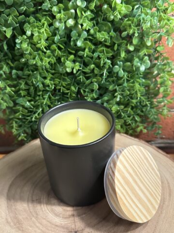 sunshine shores 12oz tumbler black