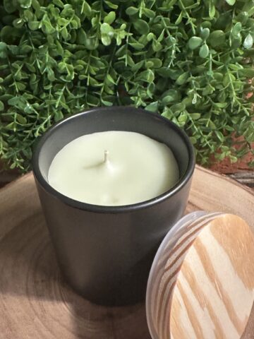 sweet hippie modern tumbler black jar