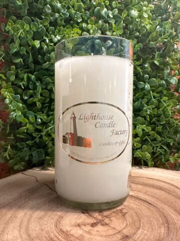 upright wine bottle straight cut