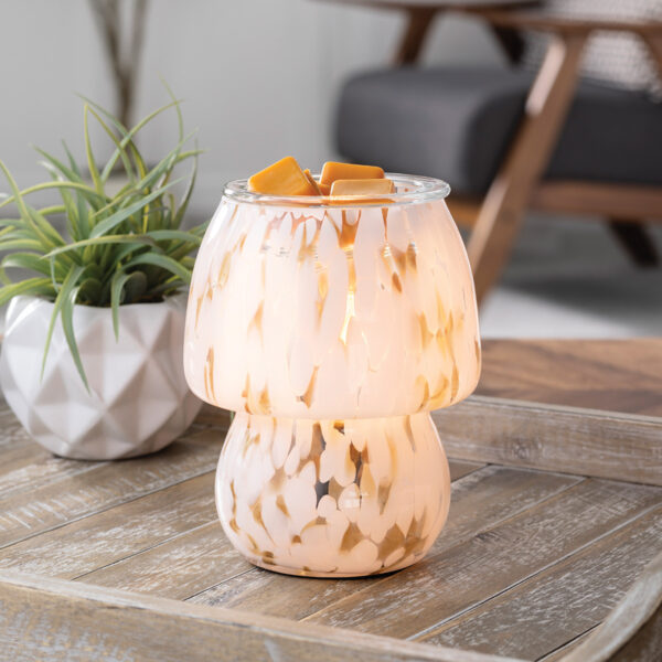 Art Glass Lamp Vintage Bulb Illumination Fragrance Warmer 3