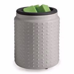 Gray Hobnail Flip Dish Wax Warmer