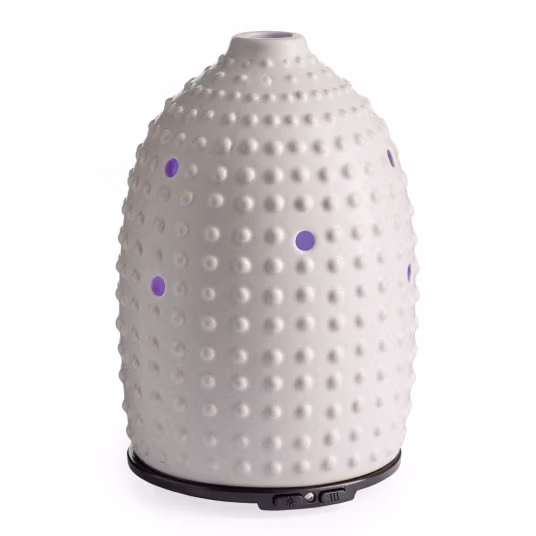 Gray Hobnail Medium Ultra Sonic Diffuser 1 Gray Hobnail Medium Ultra Sonic Diffuser 1