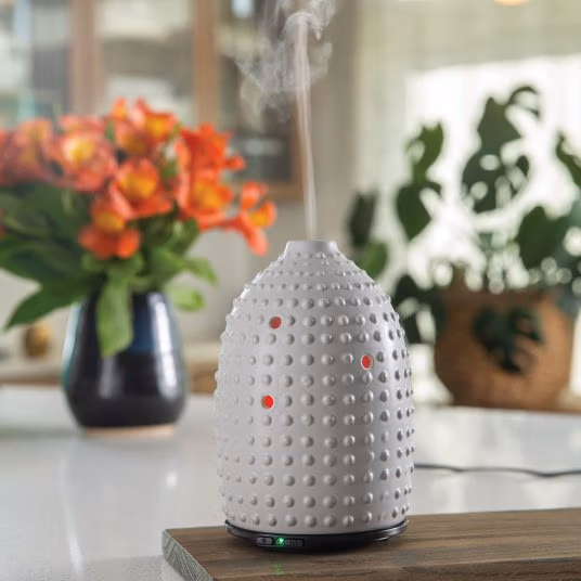 Gray Hobnail Medium Ultra Sonic Diffuser 2 Gray Hobnail Medium Ultra Sonic Diffuser 2