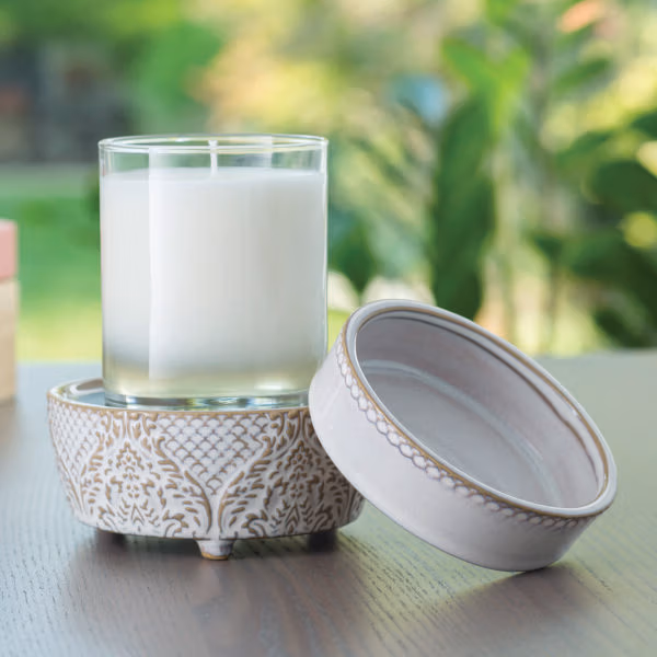 Vintage White 2-In-1 Classic Fragrance Warmer 5
