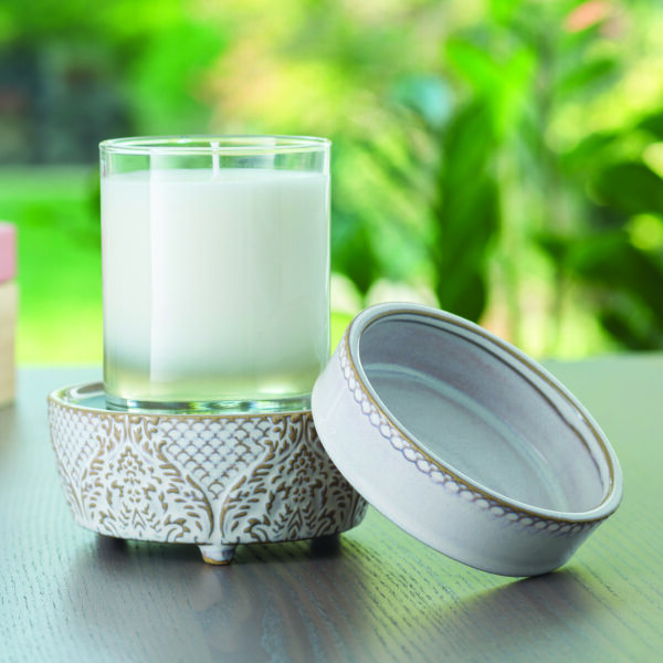 Vintage White 2-In-1 Classic Fragrance Warmer 5