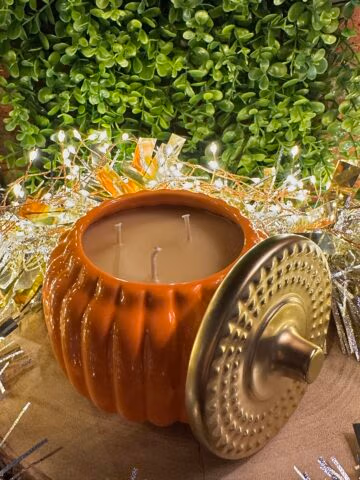 just vanilla 18oz orange pumpkin jar