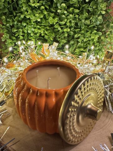 just vanilla 18oz orange pumpkin jar