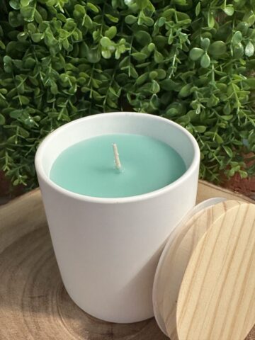 ocean drive 12oz ceramic tumbler white