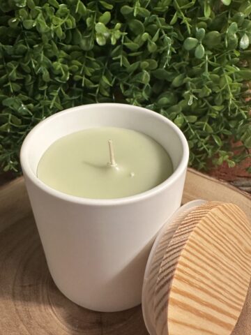 sweet hippie modern tumbler white jar