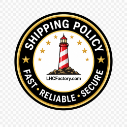 shipping policy badge badge 250x250