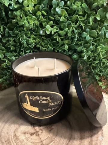 white peppermint obg 3 wick black top