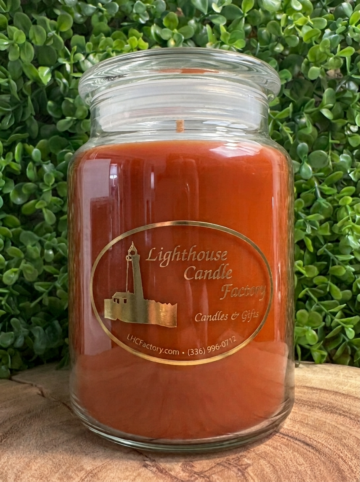 Bring autumn home with Pumpkin Chai Candle: pumpkin, chai tea and baking spices in a handmade 32oz candle jar with 150+ hours of burn time and excellent scent throw.